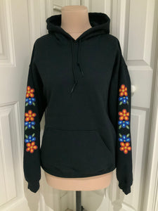 Bold Beadwork Pullover Hoodie