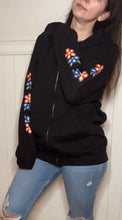 Load image into Gallery viewer, Bold Beadwork Zip Up Hoodie
