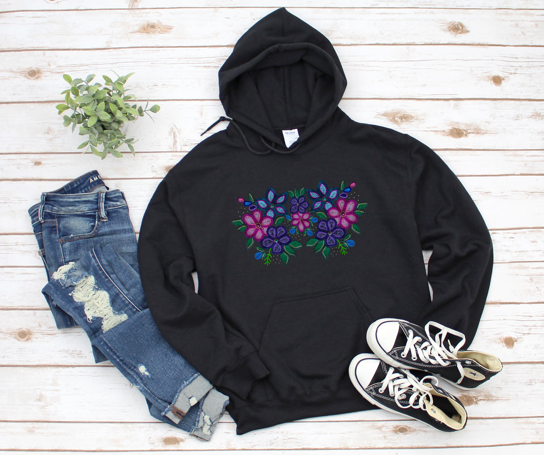 Vibrant Beadwork Hoodie